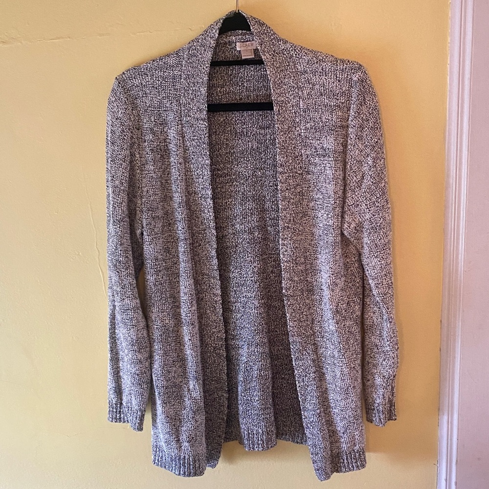 J. Crew Women's Heather Gray Cardigan